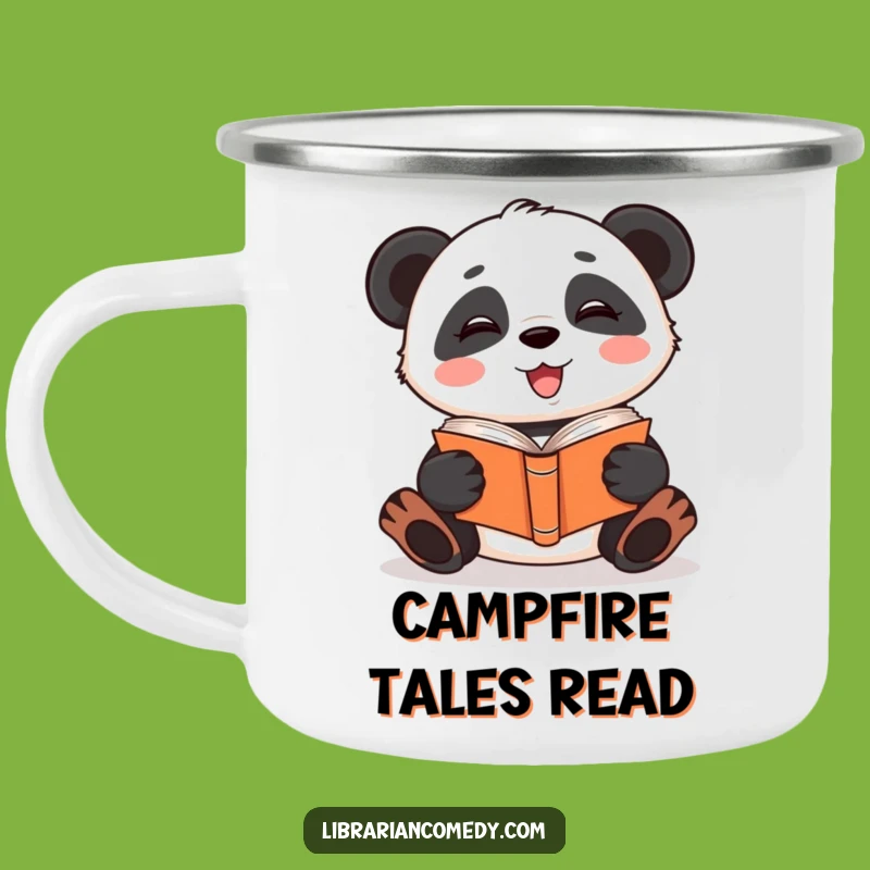 Funny Panda Campfire Mug: Durable Quirky Gear, Perfect Humorous Gift for Campers
