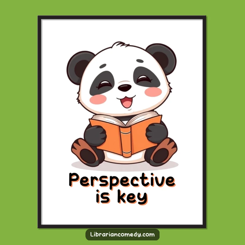 Funny Panda Art Print: Instant Download, Perfect Humorous Gift for Quirky Decor