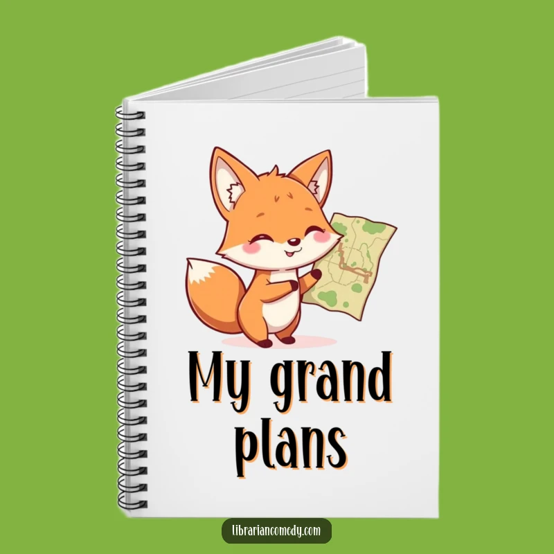 Funny Fox Journal: Perfect for Plans, Ideal Humorous Gift for Planners